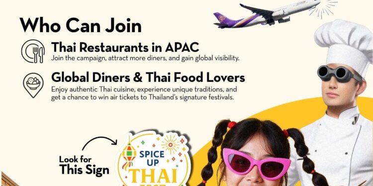 TCEB, TAT, TG, and DITP Launch “SPICE UP THAI FEST” to Elevate Thai Festivals Worldwide Through Thai Restaurant Global Network