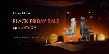 LiberNovo Launches Black Friday Savings: Redefine Your Workspace for Health