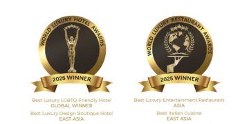 HOTEL GROOVE SHINJUKU, A PARK ROYAL Hotel: First-time winner in both hotel and restaurant categories at the World Luxury Awards 2025