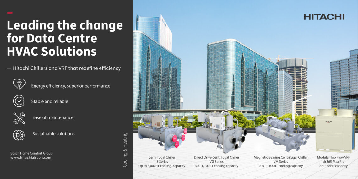 Hitachi HVAC Solutions Bring Sustainability to Southeast Asia’s Data Centre Boom