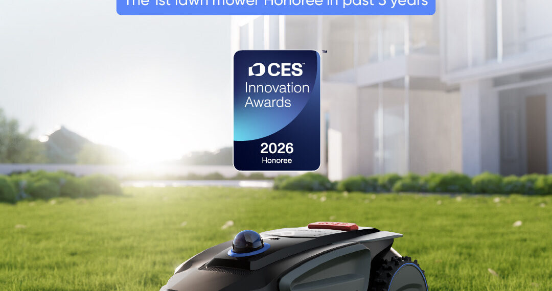 Sunseeker Robotics LiDAR Mower S4 Named as CES Innovation Awards® 2026 Honoree