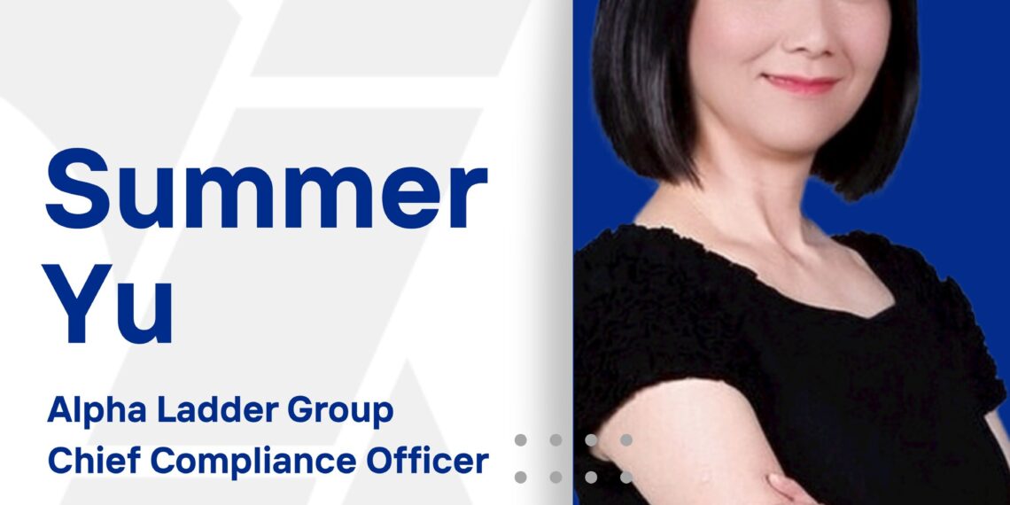 Veteran Compliance Leader from HSBC, PayPal,  ByteDance and Aspire, Appointed as Group Chief Compliance Officer at Alpha Ladder Group to Drive Trusted Digital Finance