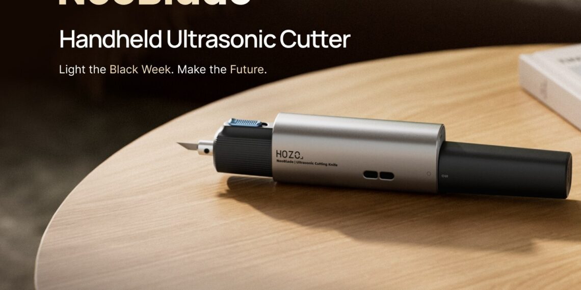 HOZO Introduces NeoBlade: The World’s Smallest Wireless Ultrasonic Cutter for Creative Makers