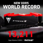 Patriot Viper Xtreme 5 DDR5 Shatters World Record — First to Reach 13,211 MT/s