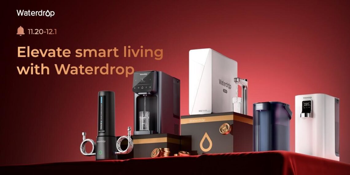 Waterdrop Filter Launches Black Friday, Cyber Monday Sale with Discounts Across Full Product Line