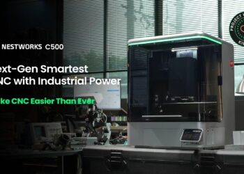 Nestworks Launches Revolutionary Desktop CNC on Kickstarter: First Consumer-Grade Machine for Serious Metal Machining