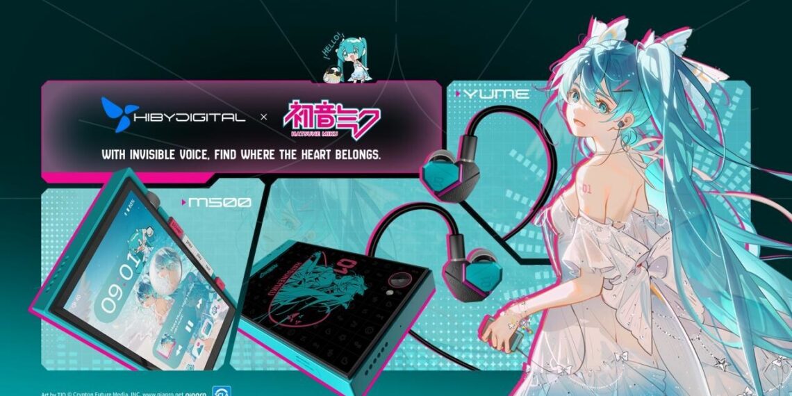 HiByDigital x Hatsune Miku Collaboration: Collectible Audio Gear Now Available