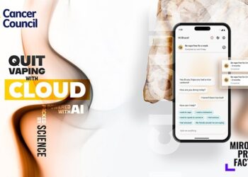 Reaching Young People with Real-Time, Human-Centred Support: Cancer Council to Launch AI for Youth Vaping Cessation