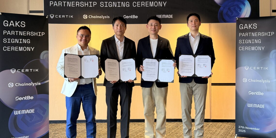 WEMADE Joins Forces with Chainalysis, CertiK and SentBe to Form Global Alliance for Korean Won Stablecoin