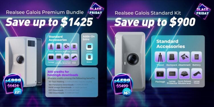 Realsee Launches Massive Black Friday Deals on Galois Series
