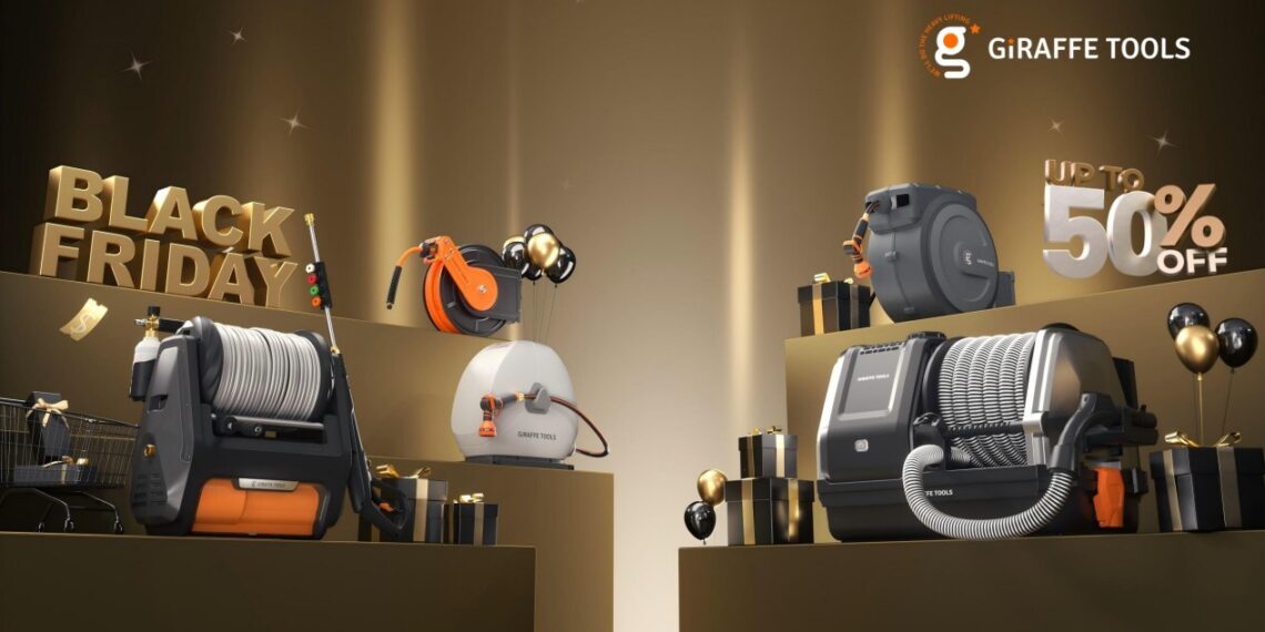 Giraffe Tools Launches 2025 Black Friday Sale Featuring Exclusive Cleaning Bundles