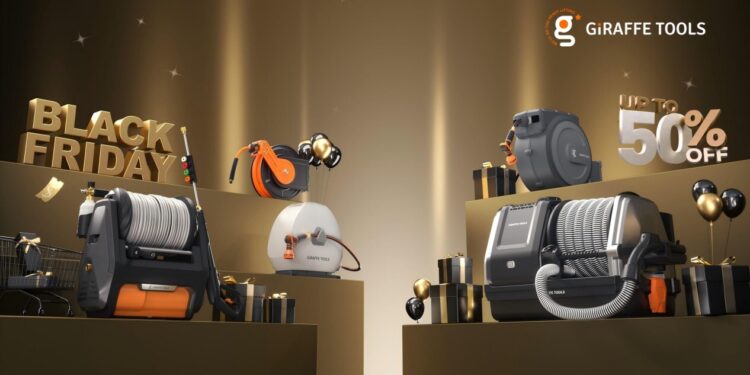 Giraffe Tools Launches 2025 Black Friday Sale Featuring Exclusive Cleaning Bundles