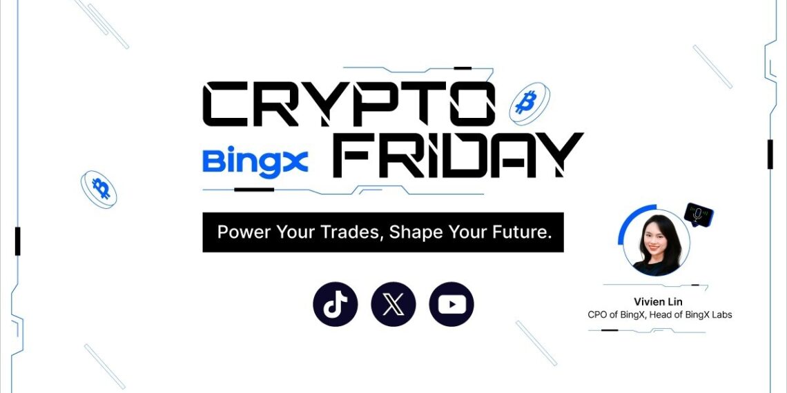 BingX Presents Crypto Friday Series to Empower Traders with Insights and Guidelines