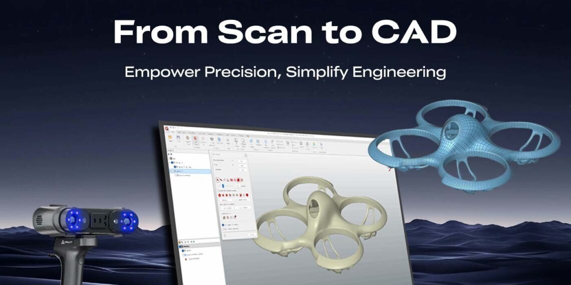 Creality Unveils Scan-to-CAD Workflow Through New QUICKSURFACE Partnership
