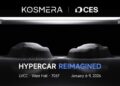 CES 2026 Preview: Kosmera Prototype Debuts, Redefining the Intelligent Hypercar