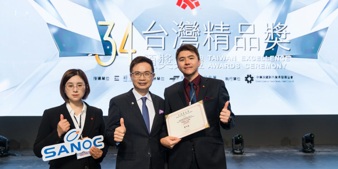 Targeting the Energy Bottleneck of AI Data Centers: SANOC’s 100G EcoFiber Intelligent Optical Transceiver Wins the 2026 Taiwan Excellence Award