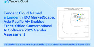 Tencent Cloud Named a Leader in IDC MarketScape: Asia Pacific AI-Enabled Front-Office Conversational AI Software 2025 Vendor Assessment