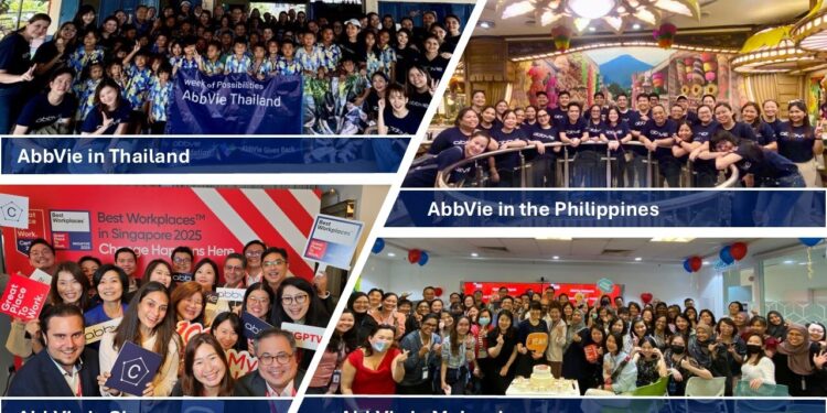 AbbVie Ranked #15 in the Inaugural Fortune 100 Best Companies to Work For Southeast Asia 2025 List