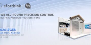 From Factory Floors to Smart Homes: Eforthink Debuts Next-Gen UWB Solutions at CES 2026