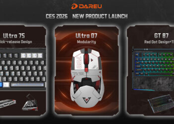 DAREU to Unveil Three High-Performance Gaming Peripherals at CES 2026