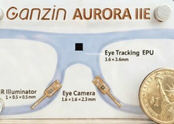 Ganzin Launches Ultra-Low-Power ASIC Eye-Tracking Platform AURORA IIE, Enabling Always-On AI Glasses and VR/MR Devices