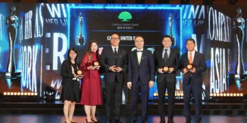Cathay United Bank (CUB) Singapore Branch Wins 2025 HR Asia “Best Companies to Work for in Asia” Awards