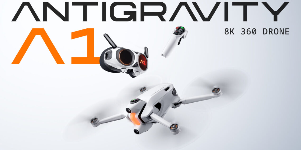 Antigravity A1, the World’s First 8K 360 Drone, Now Available Globally