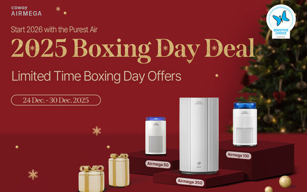 Three More Coway Airmega Air Purifiers Approved by Sensitive Choice for Australians with Allergies and Asthma