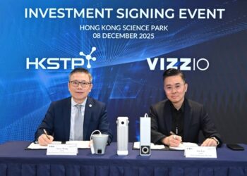 HKSTP Makes Strategic Investment in Singapore Technology Company Vizzio; Forges Innovation Pact to Power Next-Generation AI and Smart City
