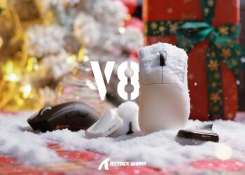 ATTACK SHARK Unveils V8: A Next-Generation Lightweight Wireless Gaming Mouse Built for Competitive Dominance