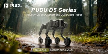 Pudu Robotics Unveils PUDU D5 Series: Industry-Grade Autonomous Quadruped Robots Designed for Complex, Real-World Operations