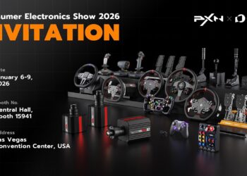 PXN Redefines Sim Racing with New-Generation Ecosystem and Gaming Peripherals at CES 2026