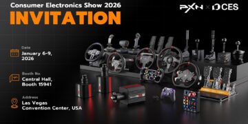 PXN Redefines Sim Racing with New-Generation Ecosystem and Gaming Peripherals at CES 2026