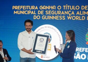 The City of São Paulo has received GUINNESS WORLD RECORDS™ recognition for having the world’s largest municipal food security program