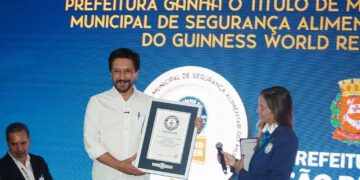 The City of São Paulo has received GUINNESS WORLD RECORDS™ recognition for having the world’s largest municipal food security program