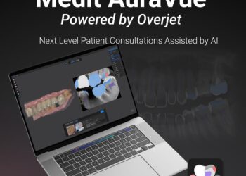 Medit Launches AuraVue: A Unified 3D Intraoral Scan and X-Ray Visualization Powered by Overjet AI