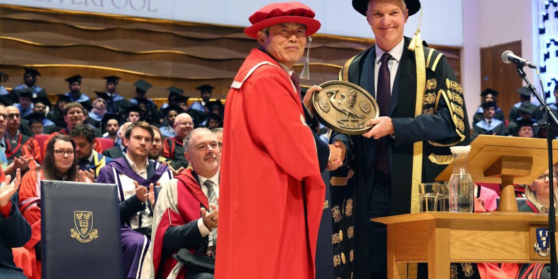Professor Youmin Xi honoured with University of Liverpool Fellowship