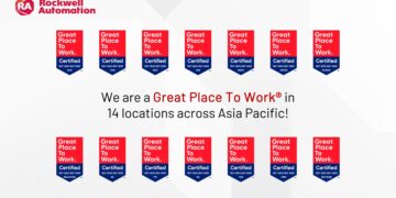 Rockwell Automation Asia Pacific Earns 2025 Great Place To Work Certification™