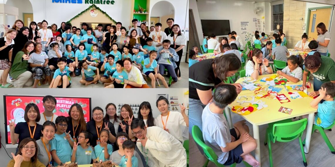 MINDS’ Inclusive DIY Christmas Socks by SPED Students Go on Display at Fernvale CC