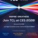 TCL to Display the Future with Advanced Visual Innovations and AI-Powered Product Portfolio at CES 2026