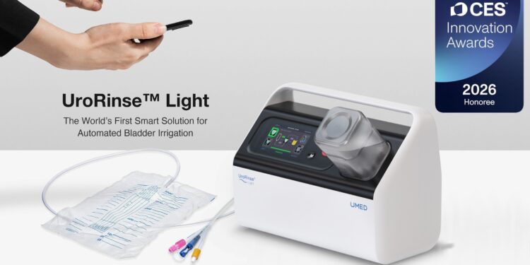 UMED Wins CES Innovation Awards® 2026, Redefining Bladder Care with World’s First Automated Irrigation System
