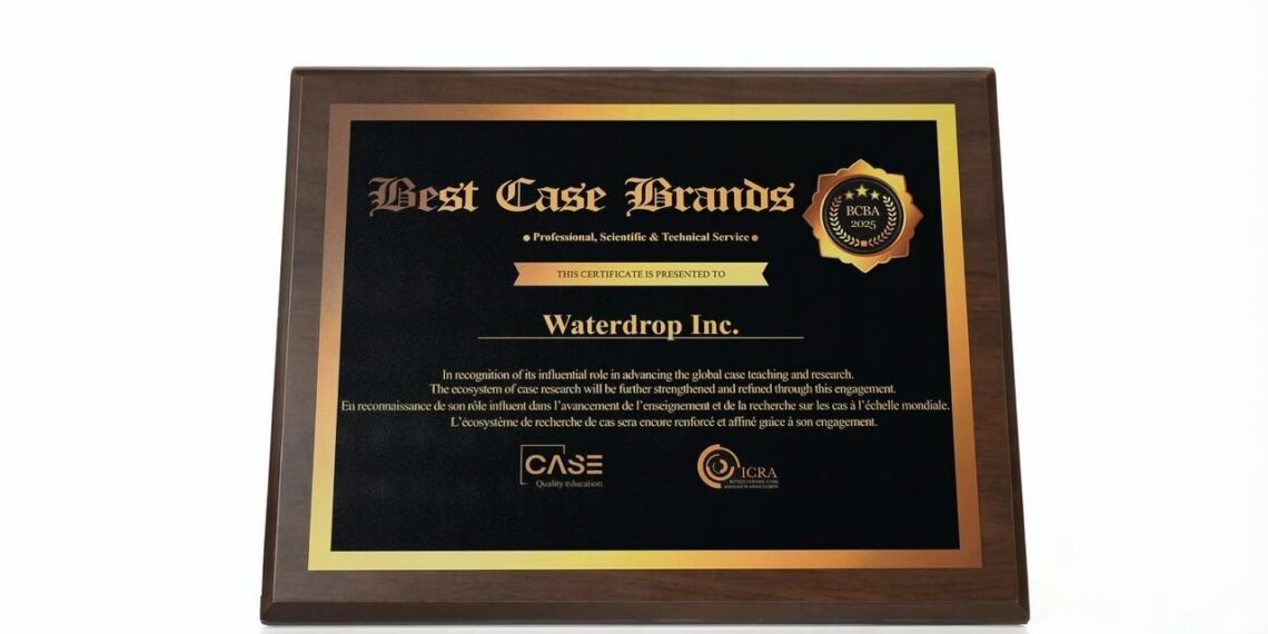 Waterdrop Wins 2025 Global Best Case Brands Award, Empowering Inclusive Protection Through Technological Innovation
