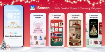 iScreen Widget Adds Customizable Snow Globe Widget in Christmas-Themed Update for iOS 26 and Android