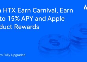 HTX Earn Fully Upgraded: Join HTX Earn Carnival, Earn Up to 15% APY and Apple Product Rewards