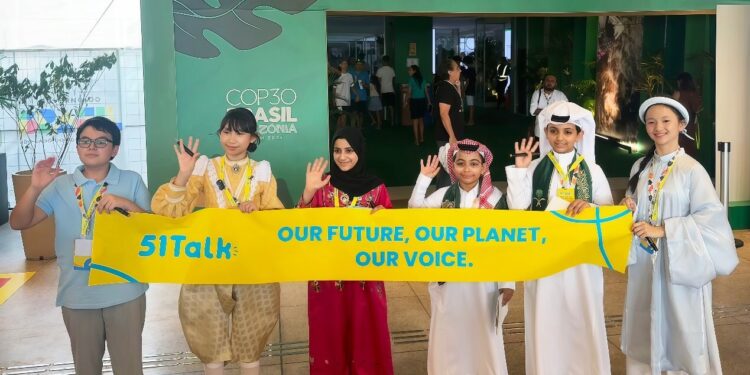 51Talk Empowers Young Voices at the United Nations Climate Stage
