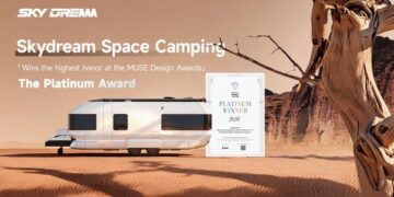Skydream’s Next-Generation Smart ERV Trailer Earns Platinum at the MUSE Design Awards