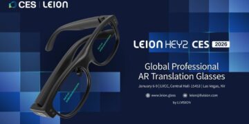 LLVision to Debut Leion Hey2, the World’s First Purpose-Built AI-Powered AR Translation Glasses, at CES 2026
