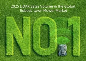 RoboSense Ranked No.1 in Global 3D LiDAR Sales Volume for Robotic Lawn Mowers
