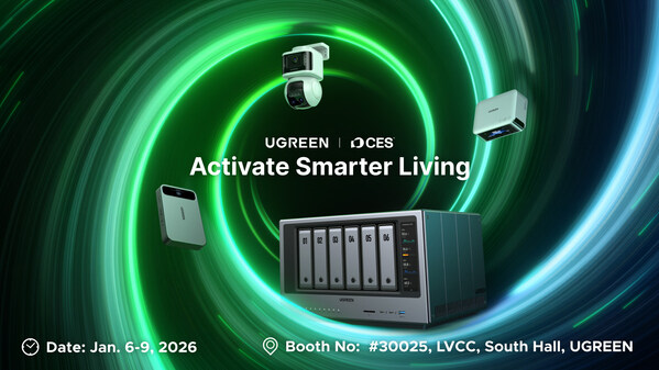 UGREEN Debuts New Smart Ecosystem at CES 2026, Led by AI NAS