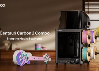ELEGOO Launches Centauri Carbon 2 Combo, a Family-Friendly Multicolor 3D Printer